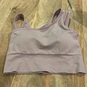 Mauve sports bra